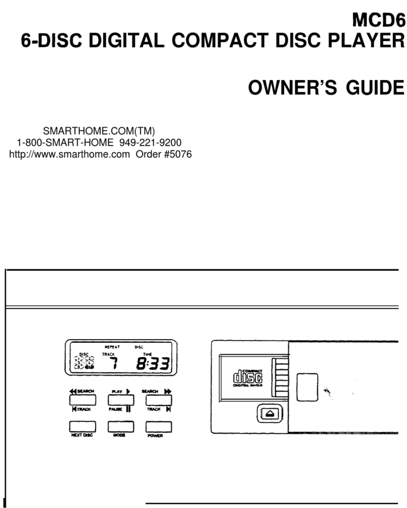 M&S Systems MCD6 owner's guide