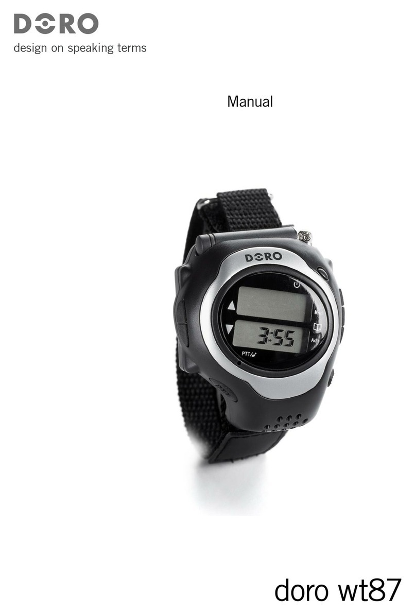 Doro WT87 manual&nbsp;