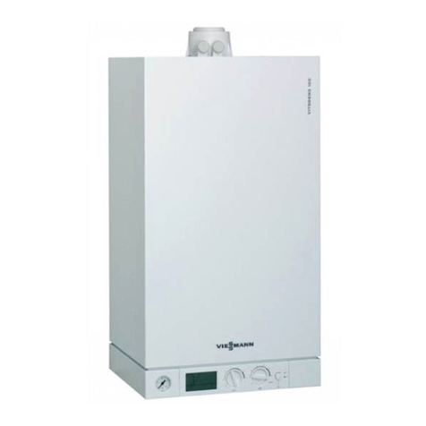 Viessmann Vitodens 100-W WB1B Series Installation and service instructions