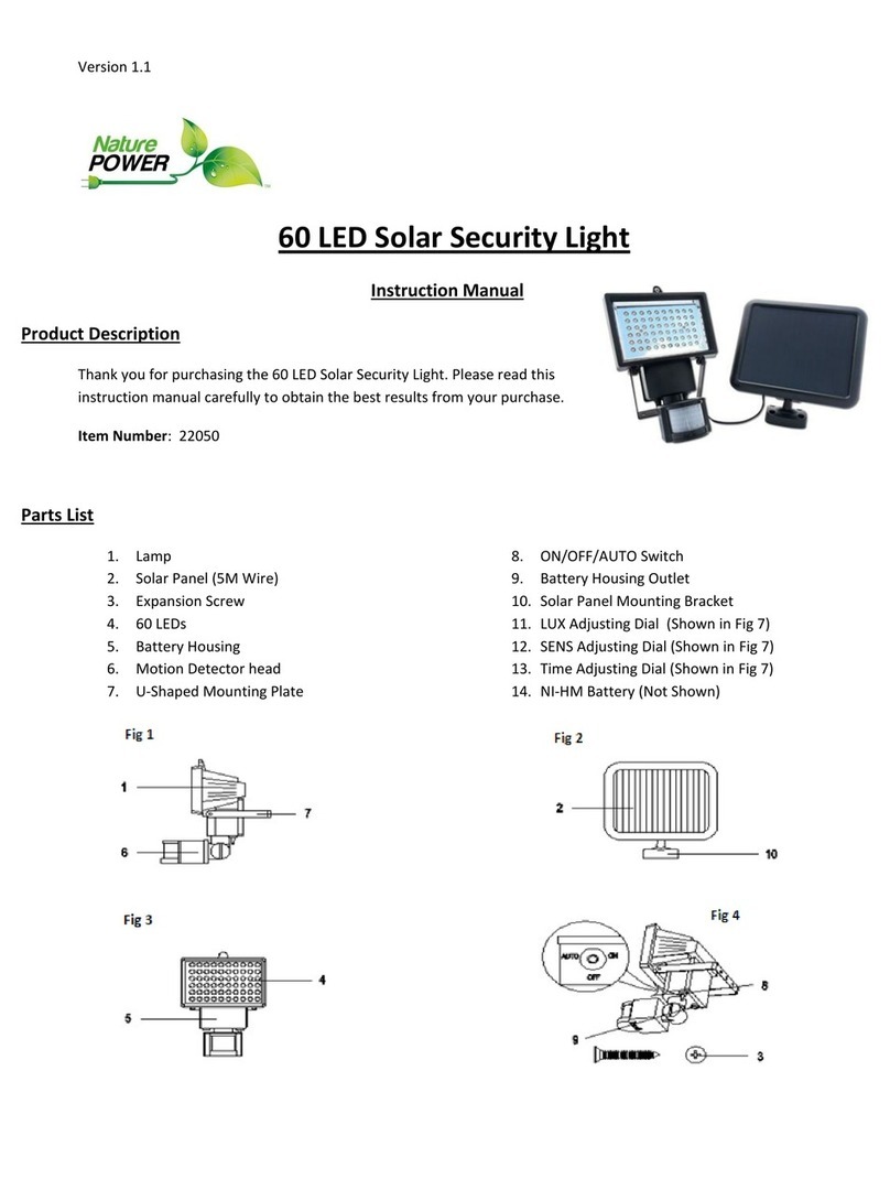 Nature Power 60 LED User manual