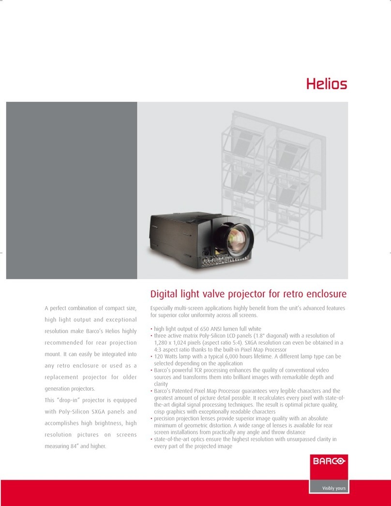 Barco Helios User manual
