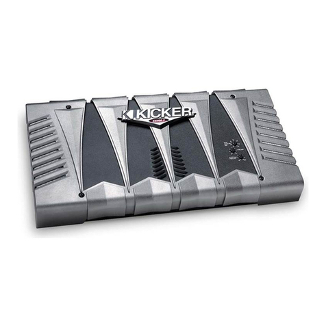 Kicker KX300.2 User manual