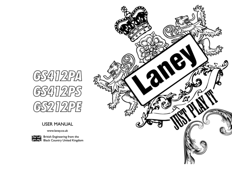 Laney GS412PA user manual