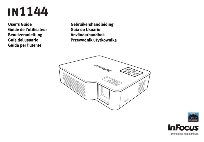 InFocus in1144 User manual