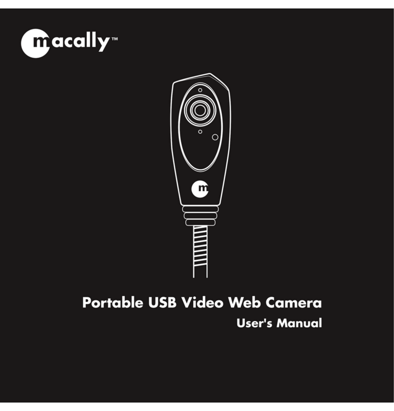 Macally Portable USB Video Web Camera user manual