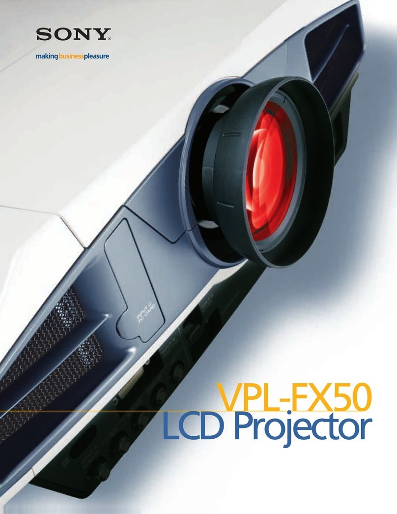 Sony VPL-FX50 Brochure & specs