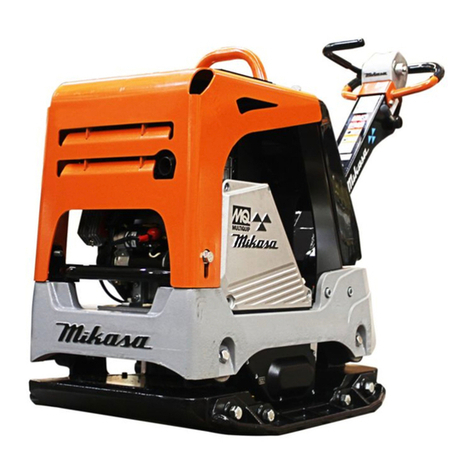 MULTIQUIP Mikasa MVH508DZ Operation and parts manual