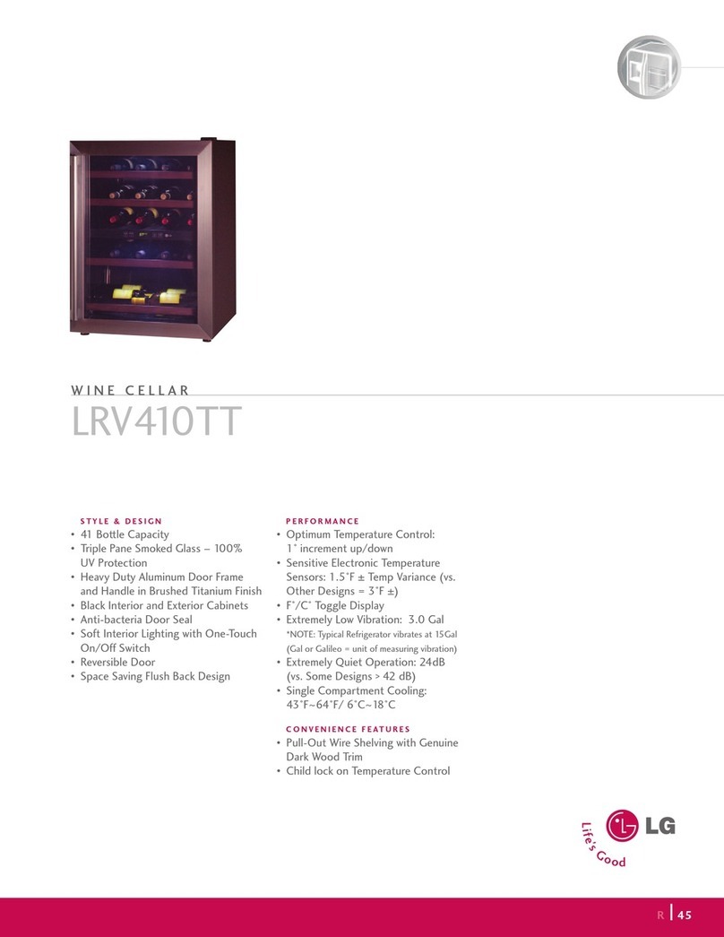 LG LRV410TT Owner's manual