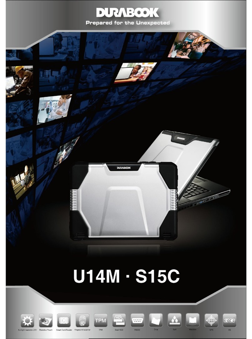 Durabook U14M User manual