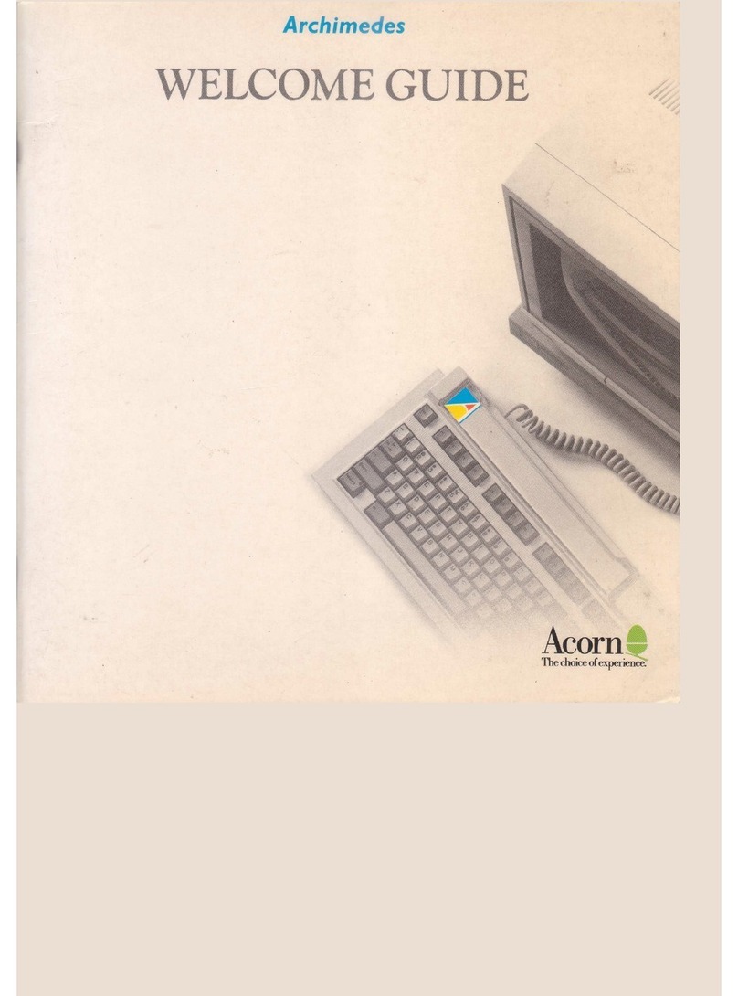 Acorn Archimedes Welcome guide