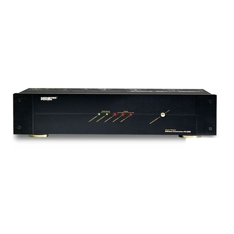 Monster Power Reference PowerCenter HTS2500 owner's manual
