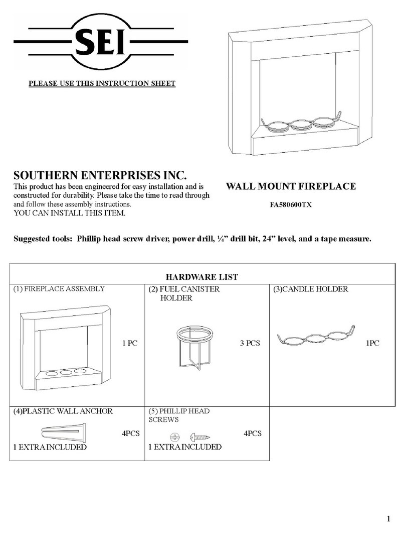 SEI FA580600TX User manual