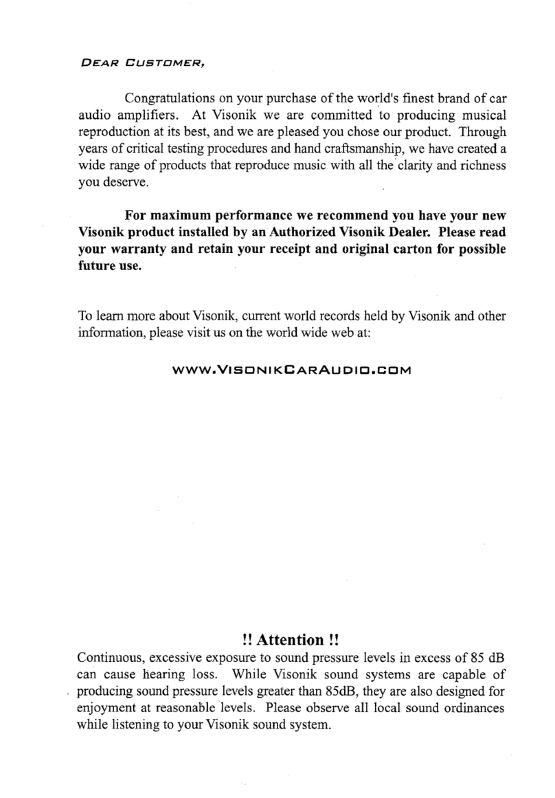 Visonic V418XT user manual