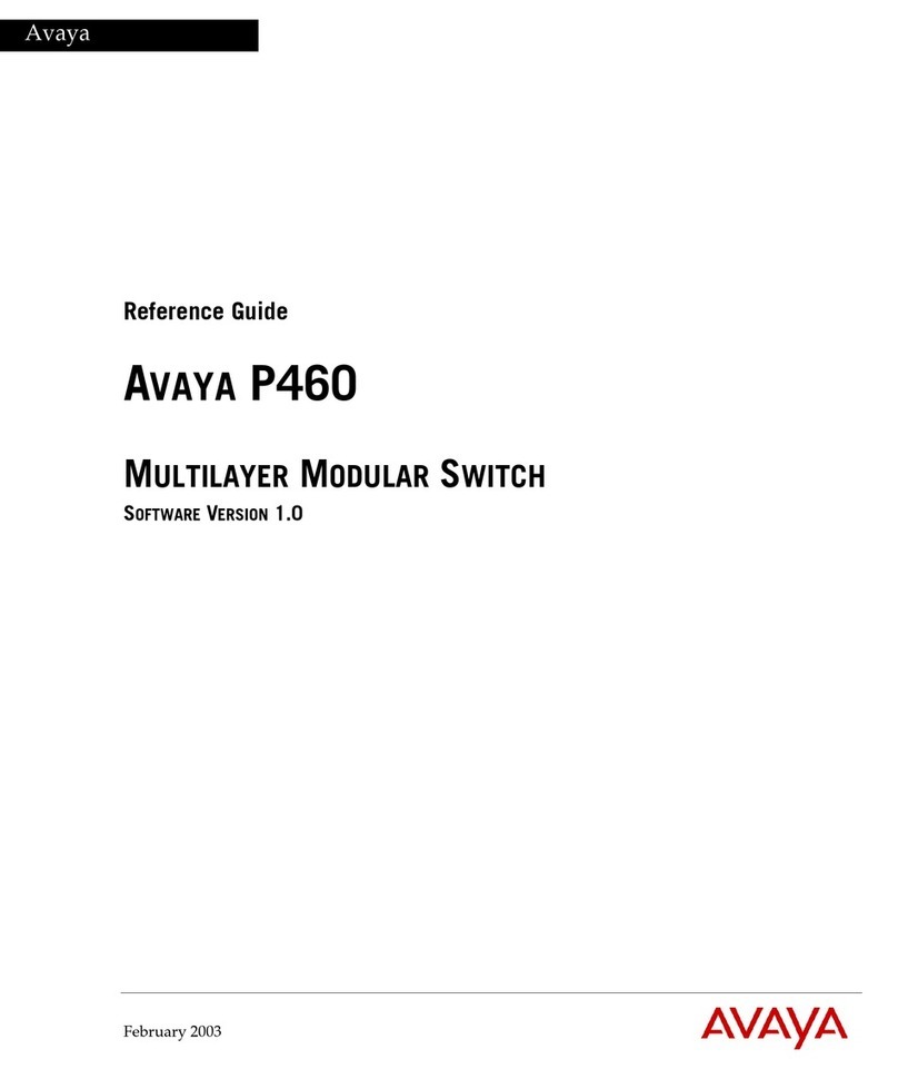 Avaya P460 reference guide