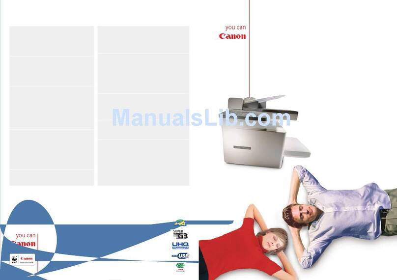 Canon FAX-L400 Specifications