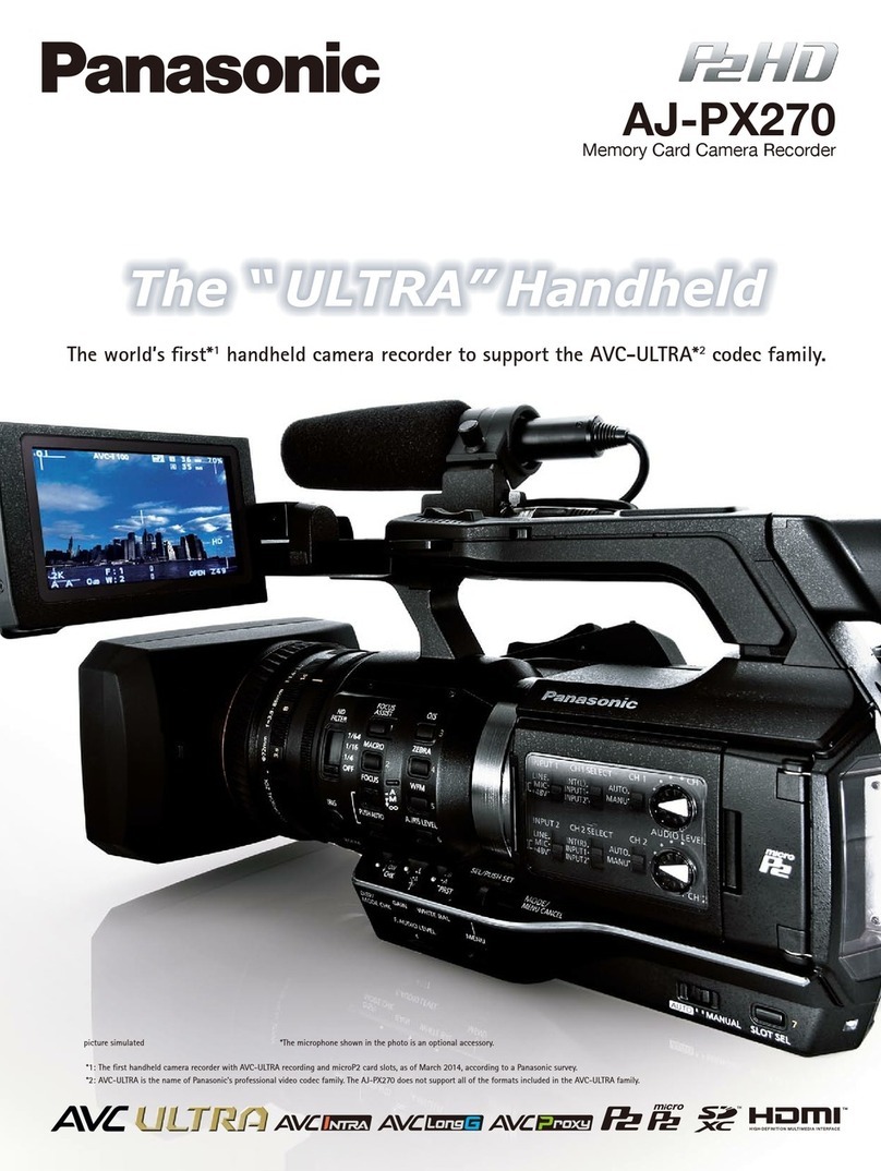 Panasonic AJ-PX270 Specifications
