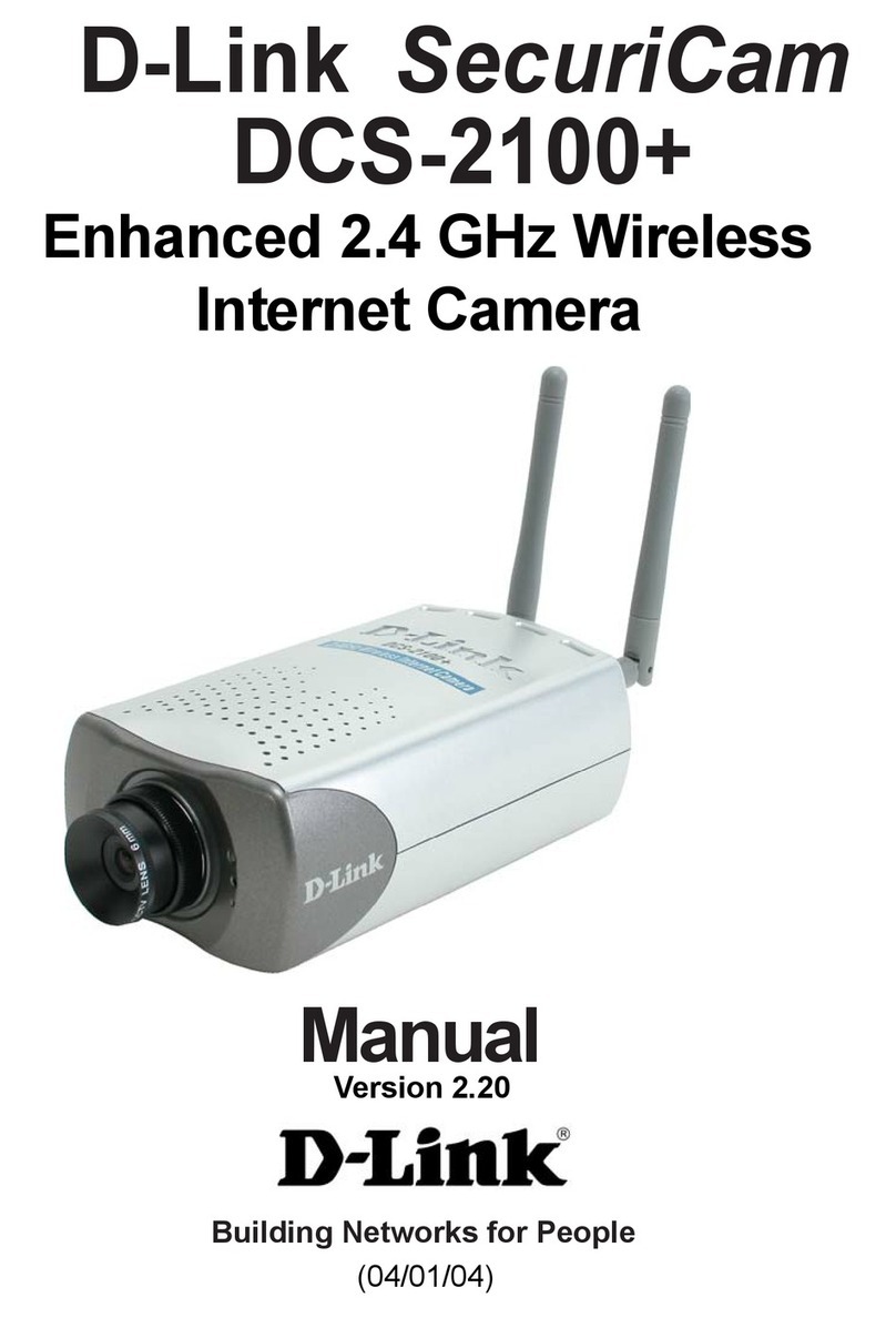 D-Link SECURICAM Network DCS-2100+ User manual