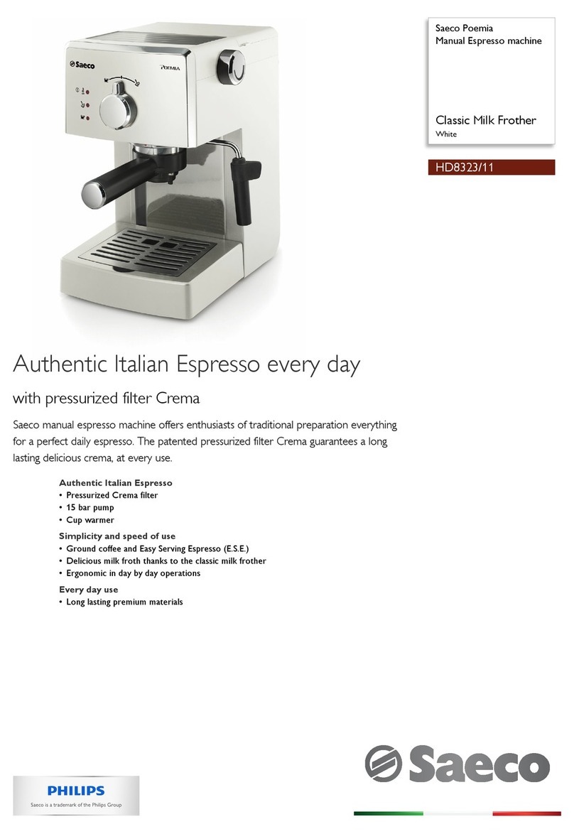 Philips Poemia HD8323/11 User manual
