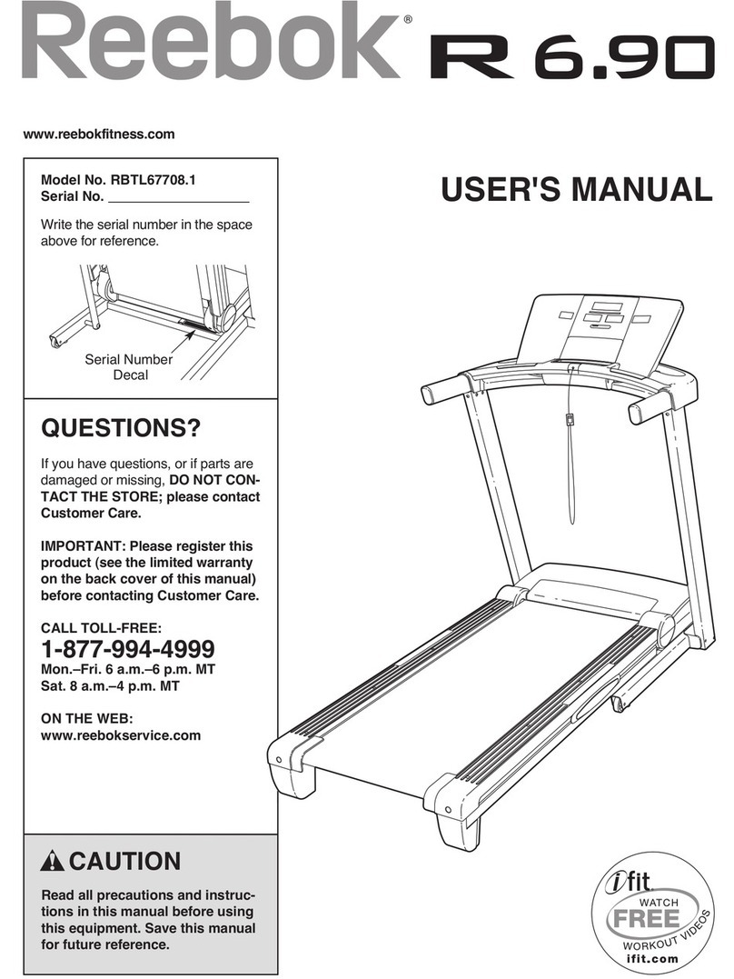 Reebok R 6.90 user manual
