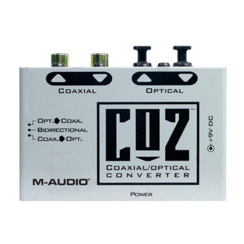 M-Audio CO2 user guide