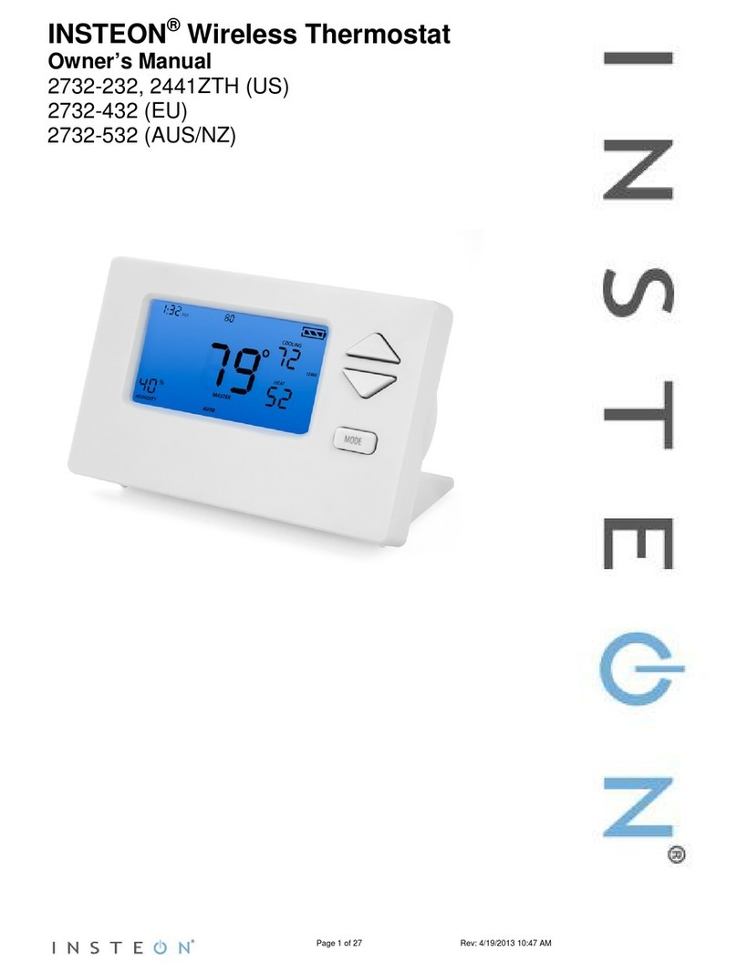 INSTEON 2732-232 owner's manual