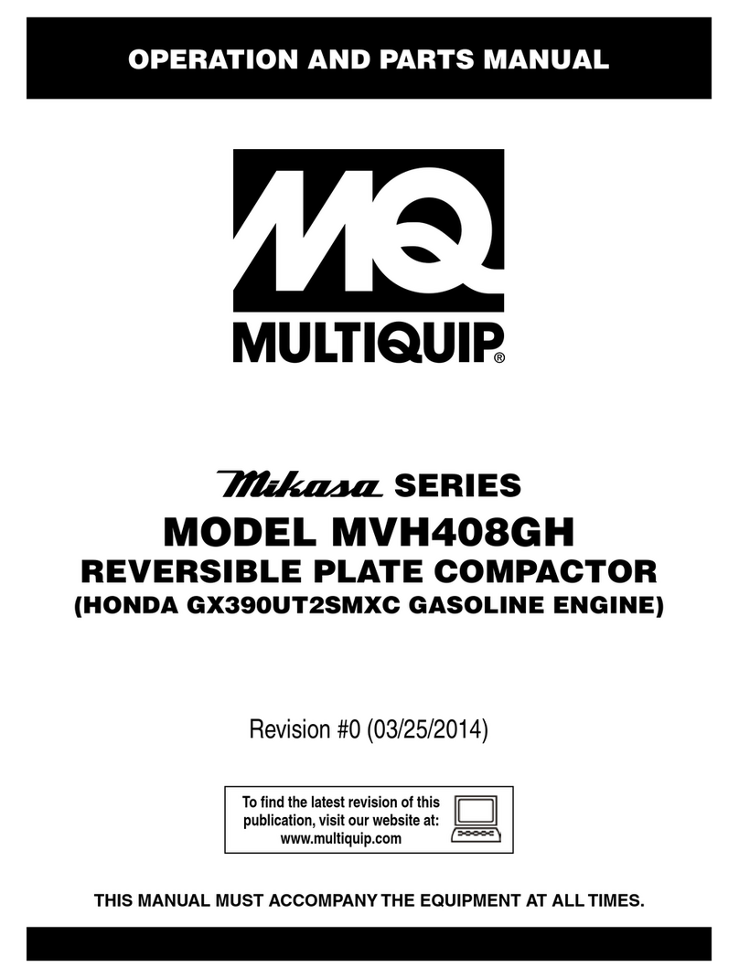 MULTIQUIP Mikasa MVH408GH Guide