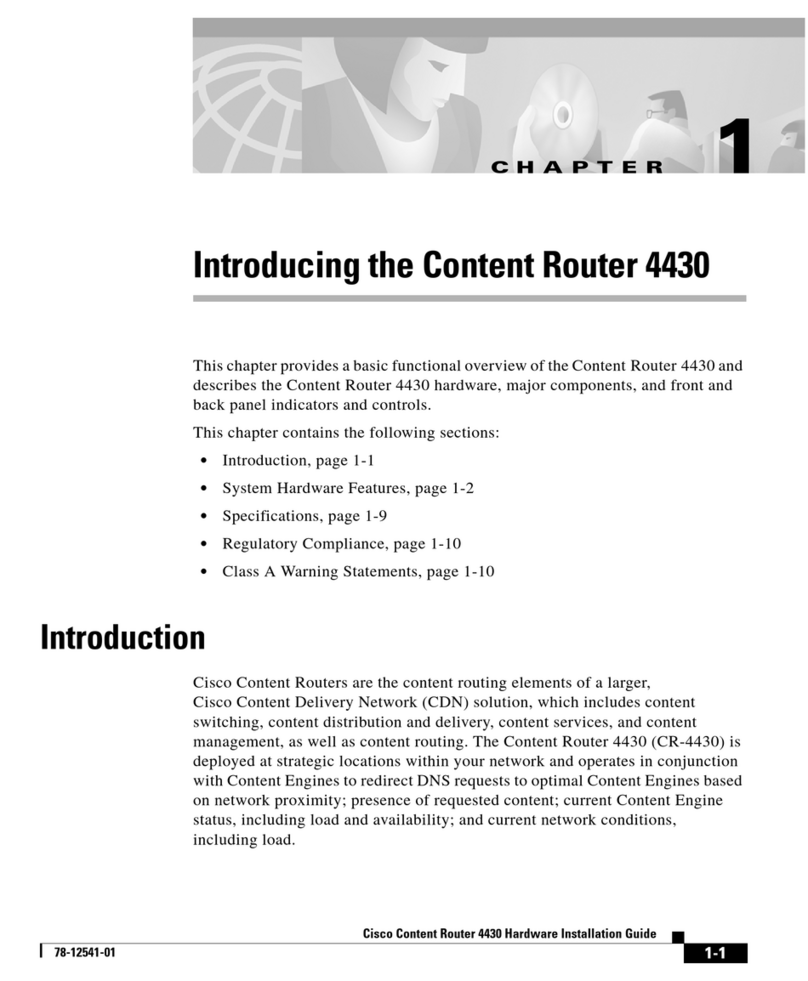 Cisco 4430 User manual Cisco 4430 User manual