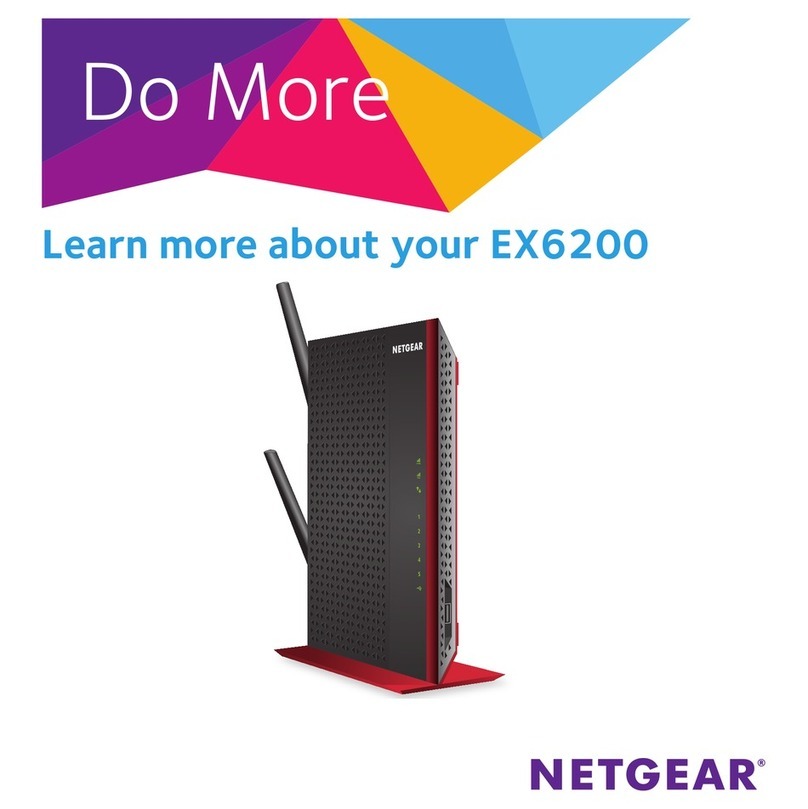 NETGEAR EX6200 User manual