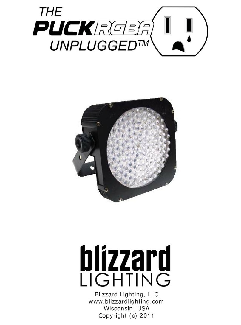 Blizzard Puck RGBA Unplugged User manual