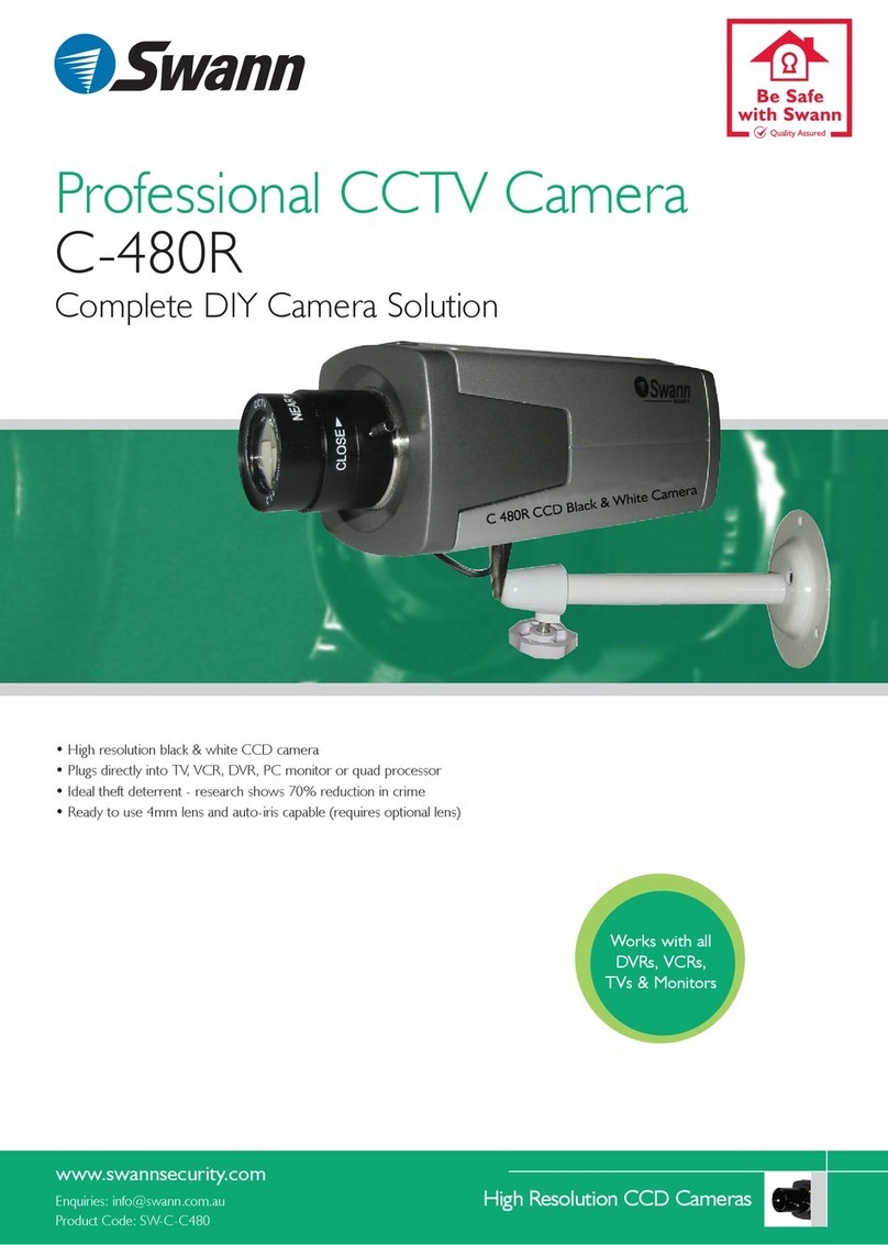Swann C-480R User manual