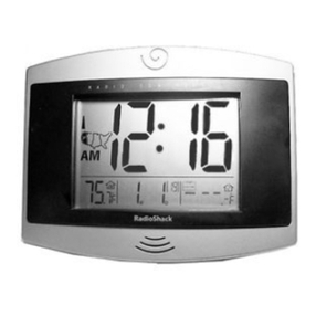 Radio Shack Jumbo-Digit Atomic Wall Clock User manual
