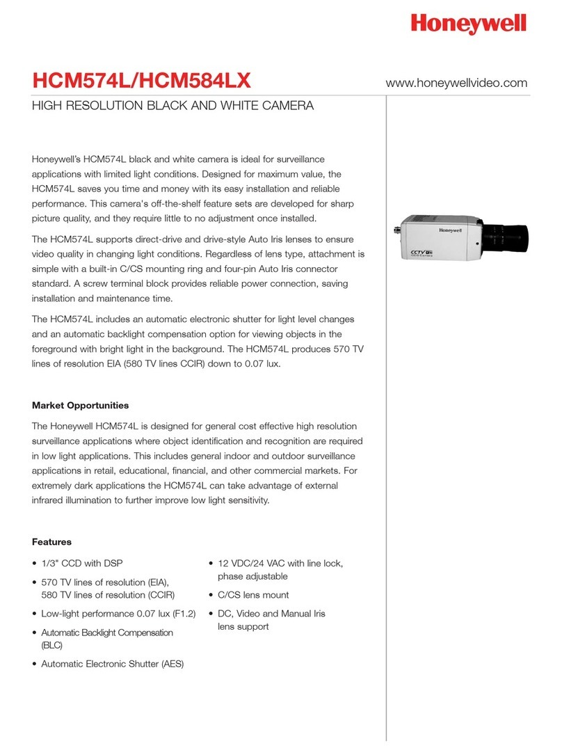 Honeywell HCM574L Specifications