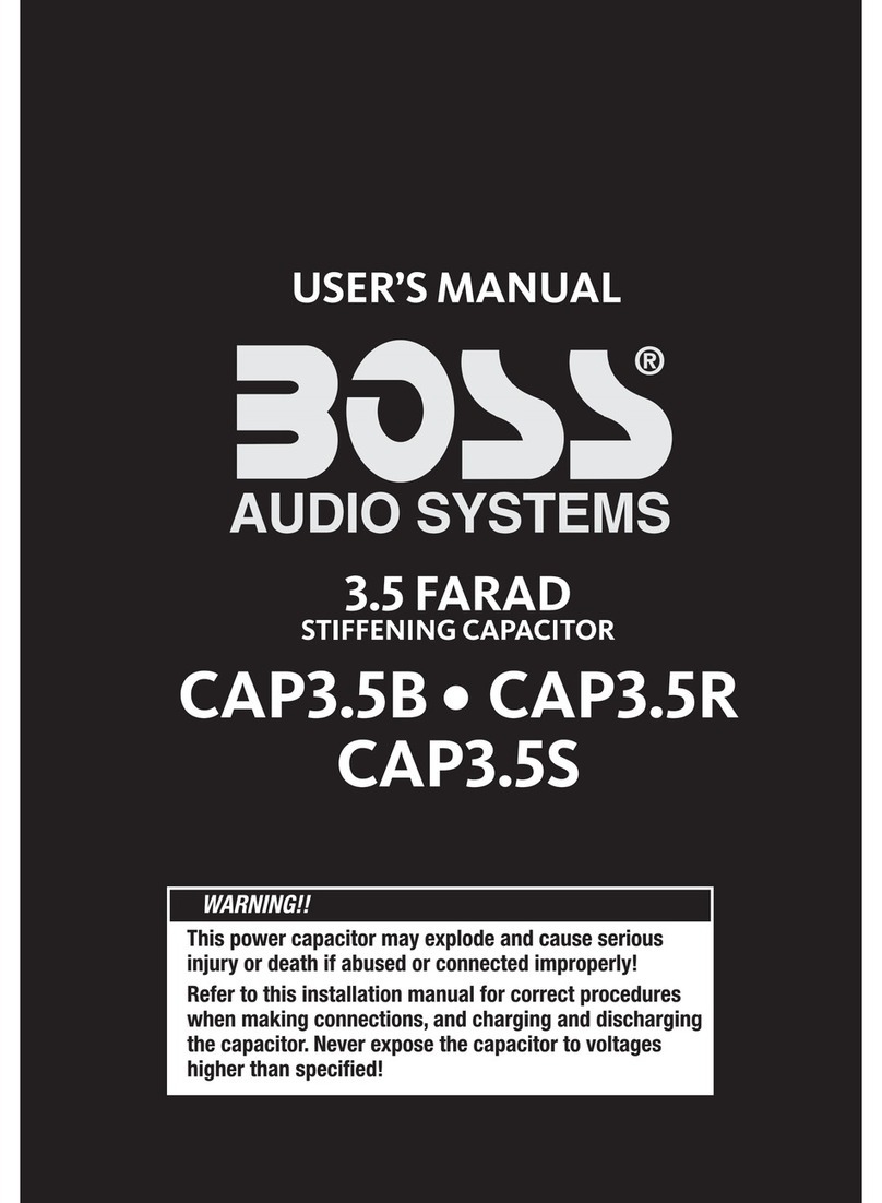 BOSSCO CAP3.5B user manual