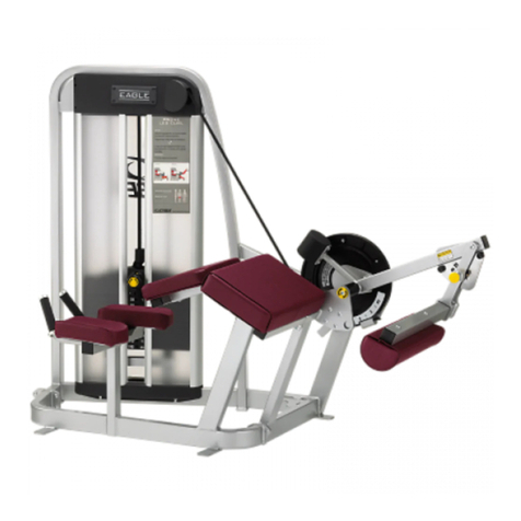 CYBEX VR3 Prone Leg Curl Instruction Manual