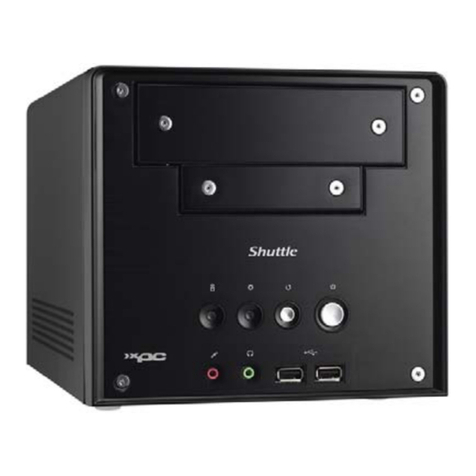 Shuttle XPC Barebone SA76G2 User manual