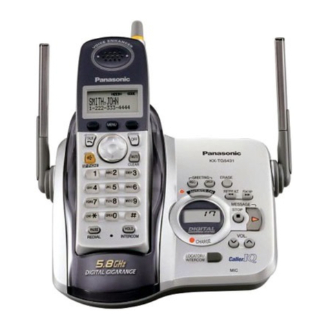 Panasonic KX-TG5631 operating instructions