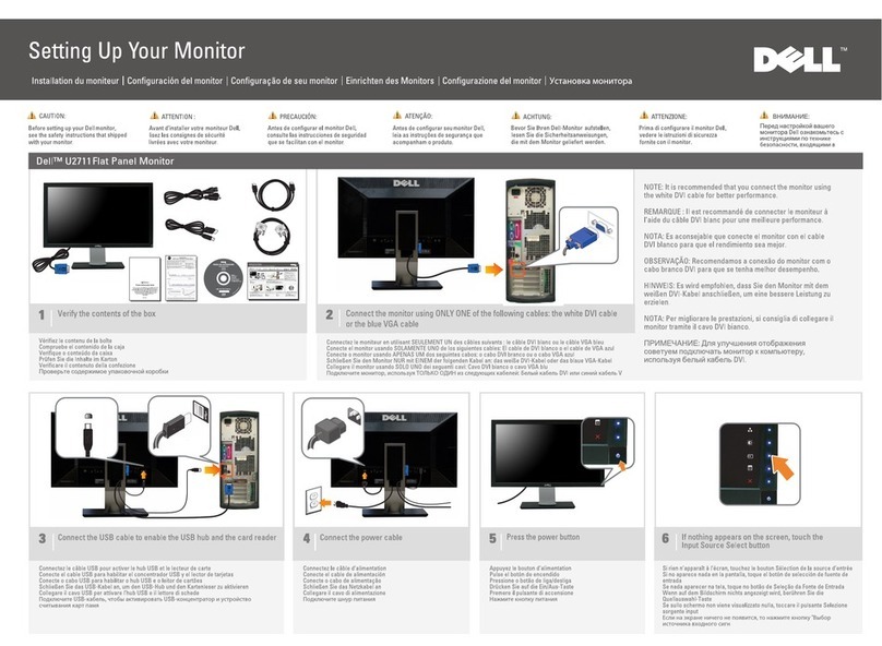 Dell UltraSharp U2711 User manual
