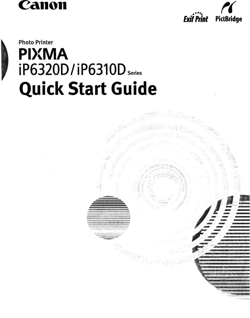 Canon PIXMA iP6320D Series User manual