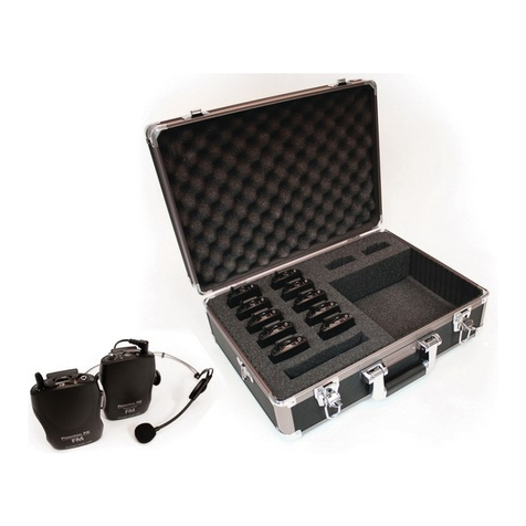 Williams Sound Personal PA Tour Guide System Manual and user guide