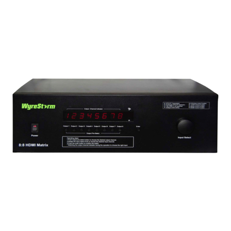 Wyrestorm MAT8T820 User manual