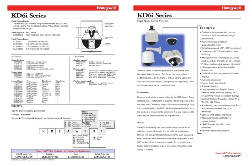 Honeywell KD6A User manual
