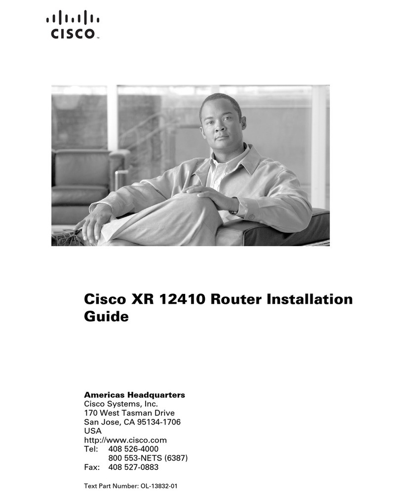 Cisco XR 12410 User manual