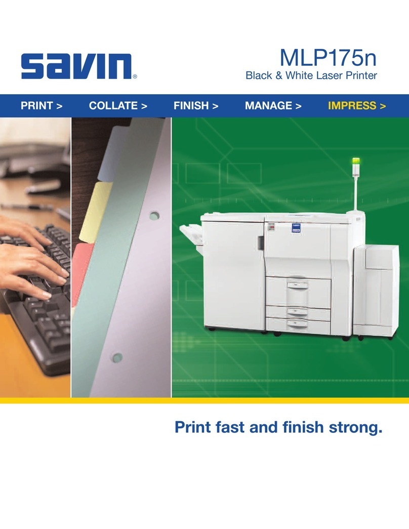 Savin MLP175n User manual Savin MLP175n User manual