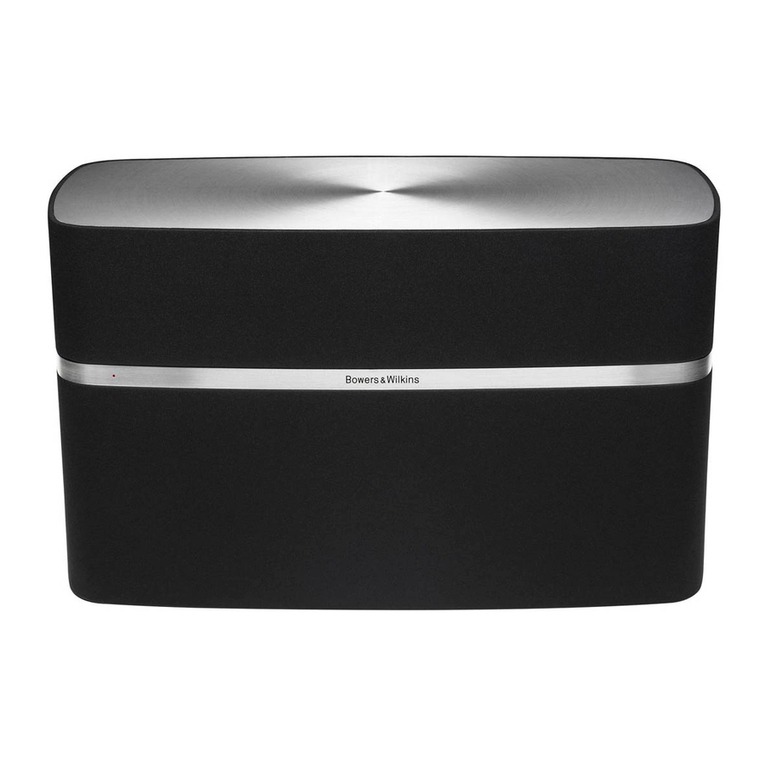 Bowers & Wilkins A7 user manual