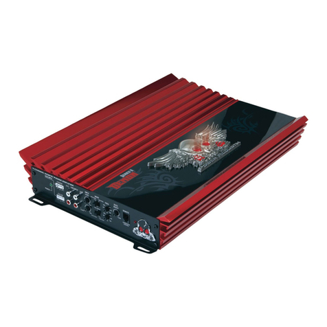 PowerAcoustik Demon D1-2000D Programming manual