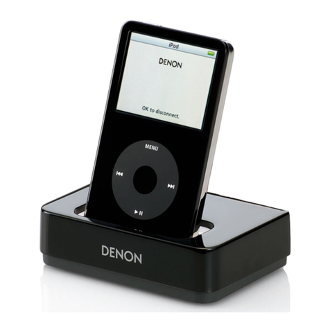 Denon ASD-1R - Digital Player Docking Station operating instructions