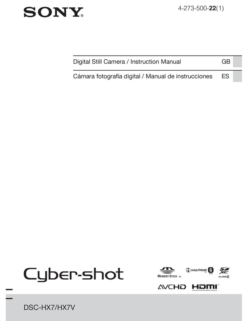Sony Cyber-shot DSC-HX7 User manual
