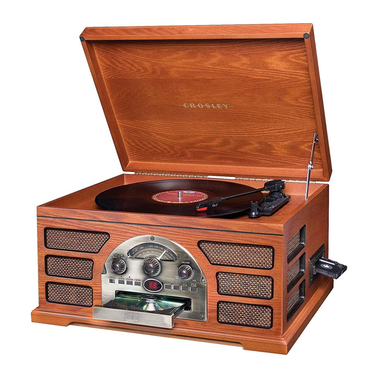 Crosley Rochester CR66 User manual
