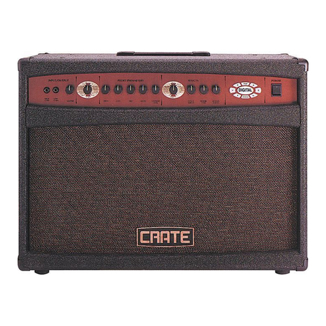 Crate DX-212 User manual