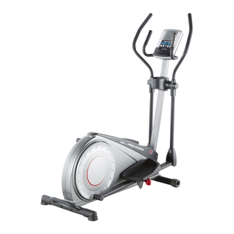 Pro-Form Comfort Stride User manual Pro-Form Comfort Stride User manual